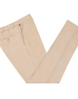 Robert Old - Beige Stretch Cotton Twill Slim Fit Chinos CASUAL TROUSERS Robert Old