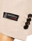 Robert Old - Beige Loro Piana Wool, Linen and Silk Suit SUITS Robert Old
