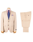 Robert Old - Beige Loro Piana Wool, Linen and Silk Suit SUITS Robert Old