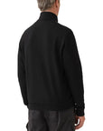Belstaff - Black Full Zip Cotton Full Zip Fleece SWEATS Belstaff