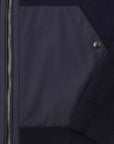 Belstaff - Dark Ink View Hooded Full Zip Sweater KNITWEAR Belstaff