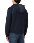 Belstaff - Dark Ink View Hooded Full Zip Sweater KNITWEAR Belstaff