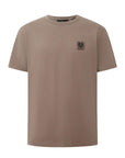 Belstaff - Asphalt Brown Jersey Cotton T-shirt TEE SHIRTS Belstaff