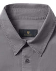 Belstaff - Tornado Grey 'Scale' Cotton Shirt L/S SHIRTS Belstaff