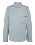Belstaff - Quarry Blue Scale Cotton Long Sleeve Shirt L/S SHIRTS Belstaff