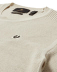 Belstaff - Silver Birch Coast Knitted Silk & Cotton Jumper KNITWEAR Belstaff