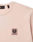 Belstaff - Dusk Pink Jersey Cotton T-shirt TEE SHIRTS Belstaff