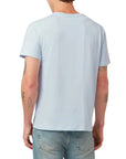 Belstaff - Sky Blue Jersey Cotton T-shirt TEE SHIRTS Belstaff