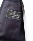 Belvest - Navy 'Natural Soft' Handcrafted Super 120s Wool Suit SUITS Belvest