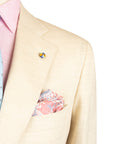 Belvest - Beige 'Natural Soft' Wool & Linen Suit SUITS Belvest
