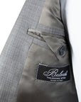 Belvest - Grey Check 'CEO' Handcrafted Pure Wool Suit SUITS Belvest