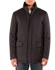 Moorer - Brown 'Bernier' Cashmere Fur-lined and Down-filled Jacket OVERCOATS MooRER