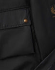 Belstaff - Black Ground Waxed Cotton Jacket BLOUSONS Belstaff