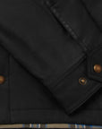 Belstaff - Black Ground Waxed Cotton Jacket BLOUSONS Belstaff
