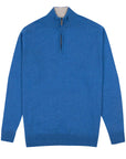 Robert Old - The Bowmore 1/4 Zip Neck Cashmere Sweater - Coast & Brume CASHMERE Robert Old
