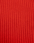 Robert Old - Chilli Red Colonial 8ply Cashmere Shawl Cardigan CASHMERE Robert Old