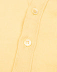 Robert Old - Lemon Frost Mallaig 4ply Cashmere Cardigan CASHMERE Robert Old