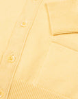 Robert Old - Lemon Frost Mallaig 4ply Cashmere Cardigan CASHMERE Robert Old