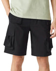 Belstaff - Black Castmaster Technical Cargo Shorts SHORTS Belstaff