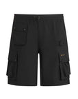 Belstaff - Black Castmaster Technical Cargo Shorts SHORTS Belstaff