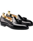 Crockett & Jones - Cavendish Black Calf Tassel Loafer SHOES Crockett & Jones