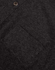 Robert Old - Charcoal Beaulieu Cashmere Sleeveless Cardigan CASHMERE Robert Old