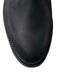 Crockett & Jones - Chelsea 5 Black Rough-Out Suede Boots SHOES Crockett & Jones