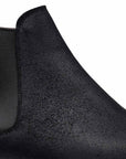 Crockett & Jones - Chelsea 5 Black Rough-Out Suede Boots SHOES Crockett & Jones