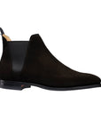 Crockett & Jones - Chelsea 8 Black Suede Boots SHOES Crockett & Jones