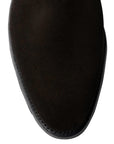 Crockett & Jones - Chelsea 8 Black Suede Boots SHOES Crockett & Jones