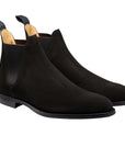 Crockett & Jones - Chelsea 8 Black Suede Boots SHOES Crockett & Jones