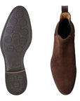Crockett & Jones - Chelsea 8 Brown Suede Boots SHOES Crockett & Jones