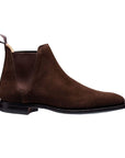 Crockett & Jones - Chelsea 8 Brown Suede Boots SHOES Crockett & Jones