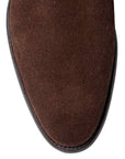 Crockett & Jones - Chelsea 8 Brown Suede Boots SHOES Crockett & Jones