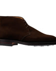 Crockett & Jones - Dark Brown Chiltern Suede Chukka Boots SHOES Crockett & Jones