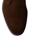 Crockett & Jones - Dark Brown Chiltern Suede Chukka Boots SHOES Crockett & Jones