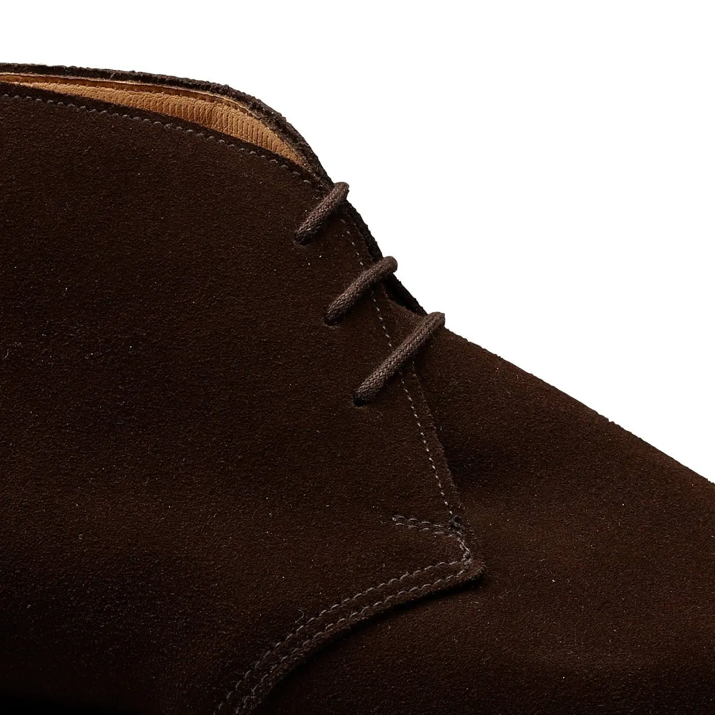 Crockett & Jones - Dark Brown Chiltern Suede Chukka Boots SHOES Crockett & Jones
