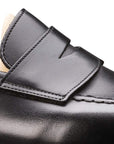 Crockett & Jones - Boston Black Calf City Sole Penny Loafer SHOES Crockett & Jones