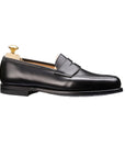 Crockett & Jones - Boston Black Calf City Sole Penny Loafer SHOES Crockett & Jones