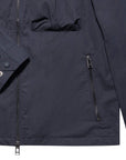 Belstaff - Dark Ink Drome Cotton Gabardine Overshirt BLOUSONS Belstaff