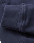 Belstaff - Dark Ink Quarter Zip Cotton Sweatshirt SWEATS Belstaff