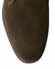 Crockett & Jones - Earth Green Chiltern Suede Chukka Boots SHOES Crockett & Jones