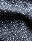 Eton - Dark Blue Micro Floral Signature Twill Slim Fit Shirt L/S SHIRTS Eton