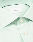 Eton - Green Breeze Poplin Shirt Slim Fit Shirt L/S SHIRTS Eton