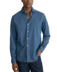 Eton - Denim Stretch Casual Fit Shirt L/S SHIRTS Eton