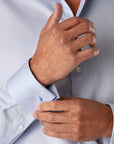 Eton - Light Blue French Cuff Contemporary Fit Shirt L/S SHIRTS Eton