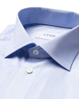 Eton - Light Blue French Cuff Contemporary Fit Shirt L/S SHIRTS Eton