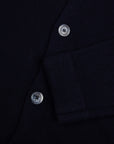 Fedeli - Navy Gordon Wool Cashmere Cardigan Sweater