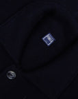 Fedeli - Navy Gordon Wool Cashmere Cardigan Sweater