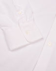 Fedeli - White Piqué Organic Cotton Long Sleeve Polo Shirt L/S SHIRTS FEDELI